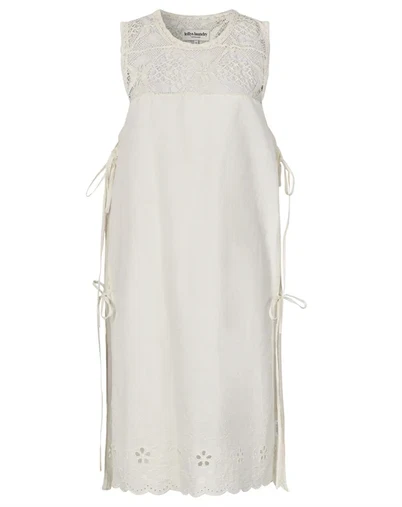 Lollys Laundry - BelloLL Top Long Kjole - White